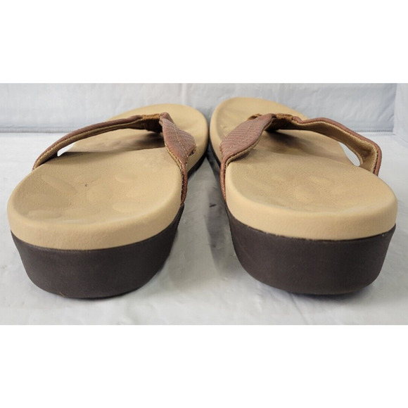 MEGNYA Comfortable Orthopedic Flip Flops for Women, Best Plantar Fasciitis Sz 9 - Picture 7 of 9